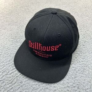Stillhouse Whiskey Hat Men Baseball Cap One Size Stillhouse Snapback Black